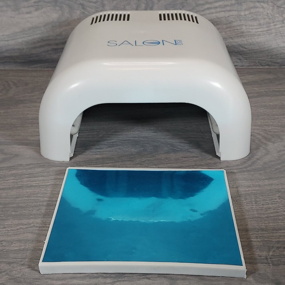 Salon Edge Top  UV Curing Lamp Acrylic Gel Nail Shellac Polish Dryer Light TIMER